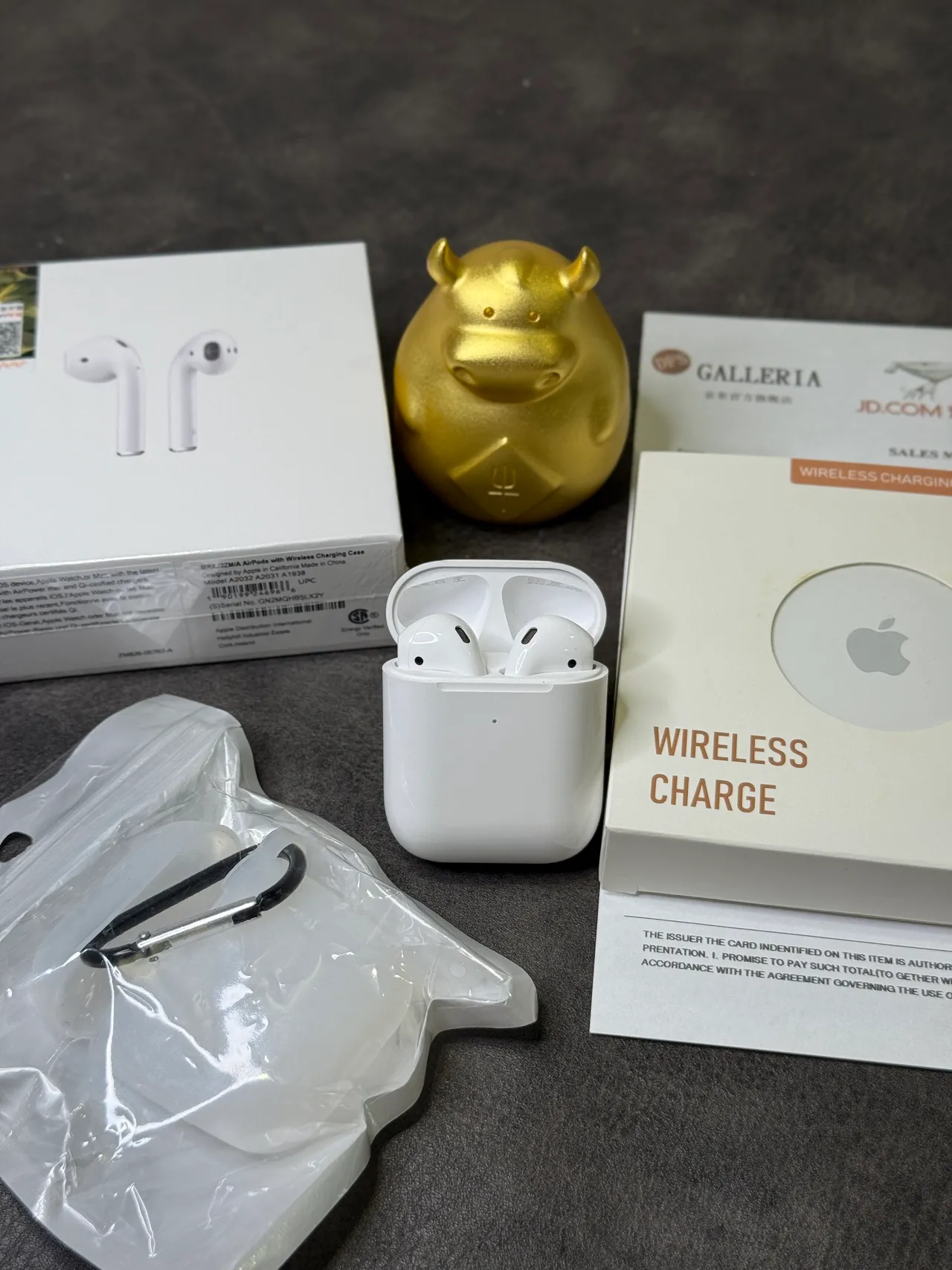 Apple AirPods écouteurs TWS style tige blanc open-fit 6