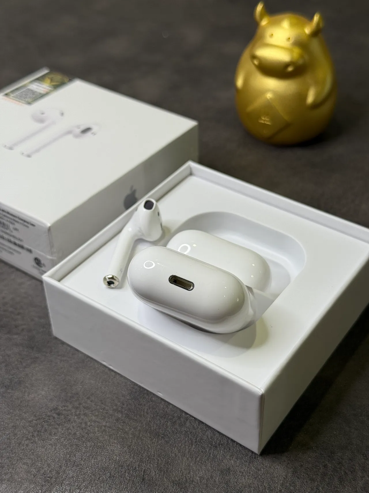 Apple AirPods écouteurs TWS style tige blanc open-fit 9