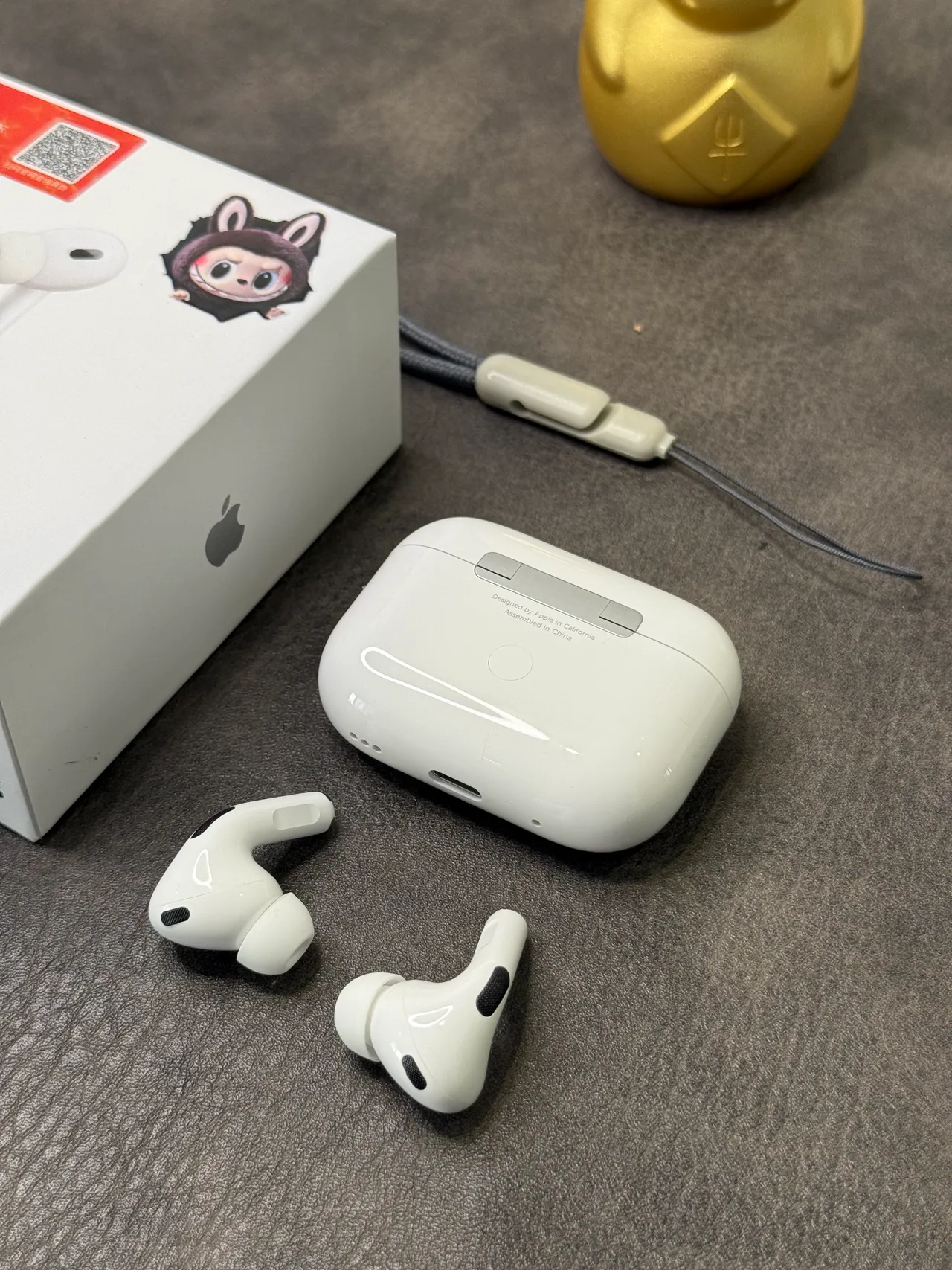 Apple Blanc et Gris Style Tige Open-Fit TWS Écouteurs 11