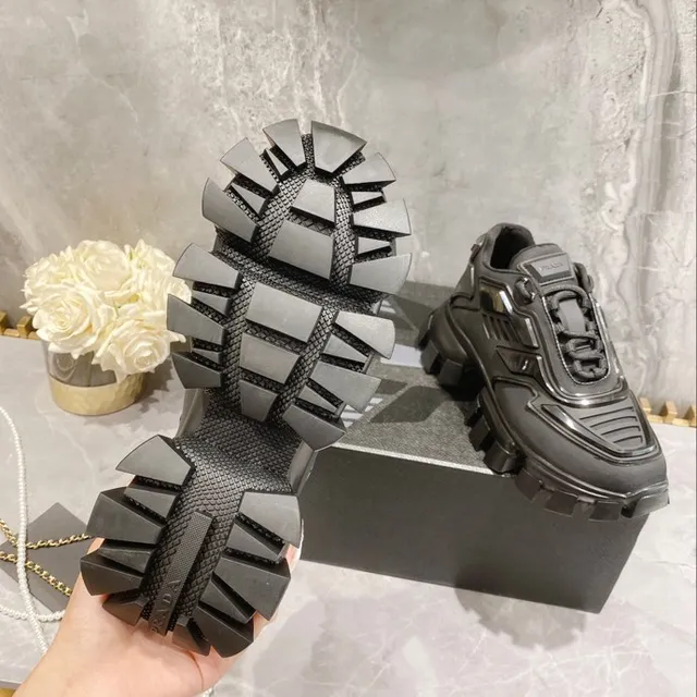 Balenciaga Defender Monochrome Black Chunky Sneakers 2