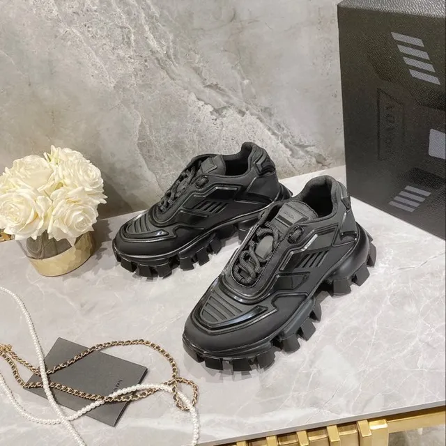 Balenciaga Defender Monochrome Black Chunky Sneakers 6
