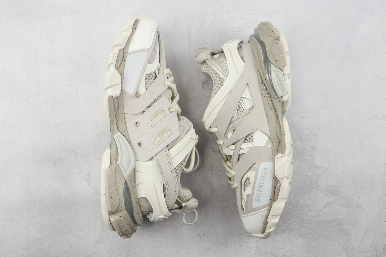Balenciaga Track Trainer Beige Off-White Chunky Sneakers 2