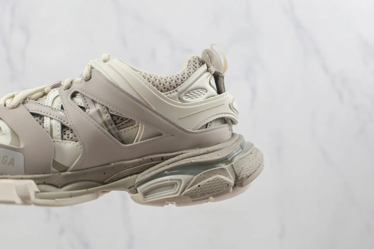 Balenciaga Track Trainer Beige Off-White Chunky Sneakers 7