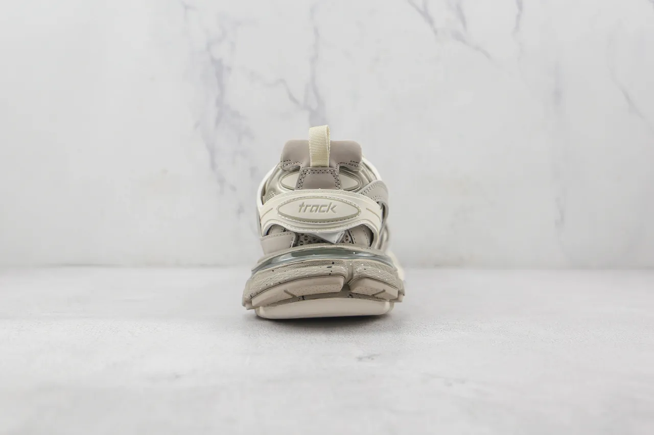 Balenciaga Track Trainer Beige Off-White Chunky Sneakers 9
