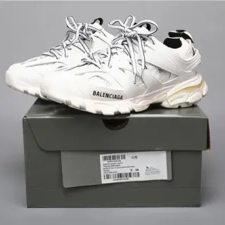 Balenciaga Track Trainer Sneakers Chunky Blanches Noires