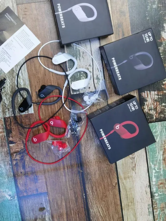 Beats Powerbeats Vermelho Fones Esportivos Open-Ear 11
