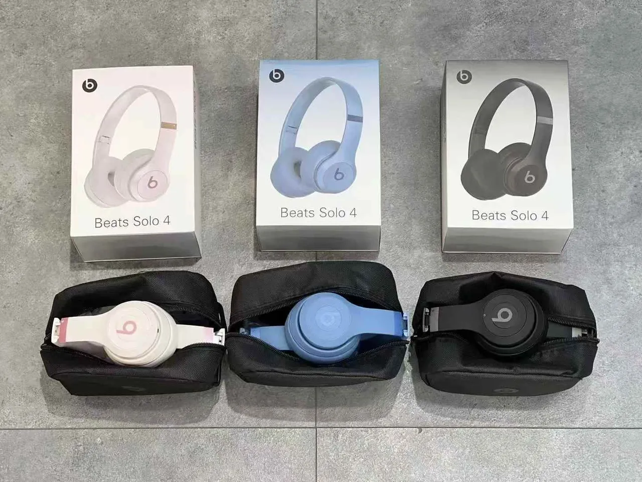 Beats Blanco Rosa Plegables Híbridos Auriculares Over-ear 6