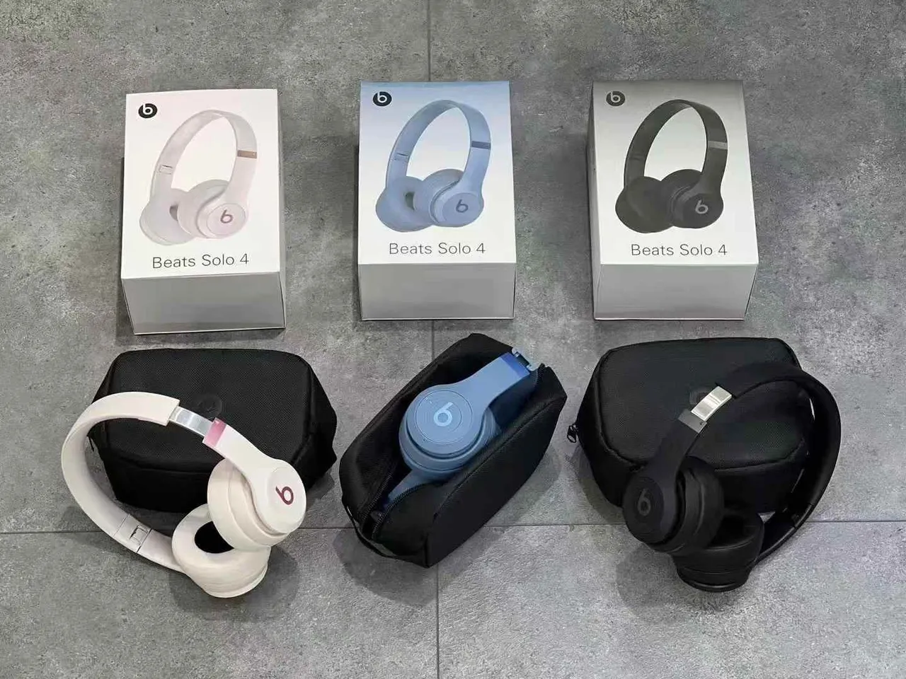 Beats Blanco Rosa Plegables Híbridos Auriculares Over-ear 7