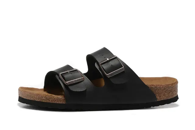 सैंडल Birkenstock Arizona काला दो पट्टी आरामदायक 2