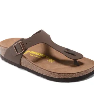 Birkenstock Arizona ब्राउन कॉर्क फुटबेड कैजुअल सैंडल