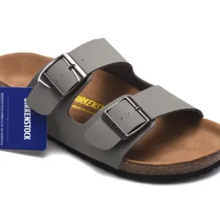 Birkenstock Arizona ग्रे केजुअल सैंडल्स