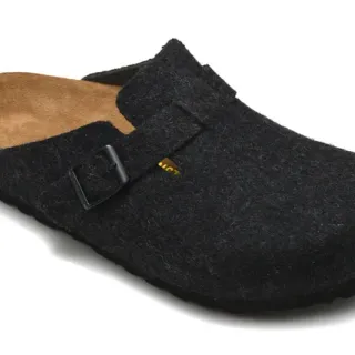 Birkenstock Boston Black Felt Clog
