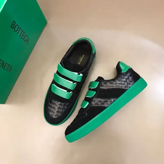 Bottega Veneta Andiamo Preto e Verde Intrecciato Tênis lifestyle 8