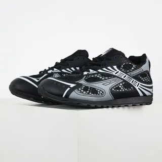 Bottega Veneta Cassette Black Silver Gray White Lifestyle Sneakers