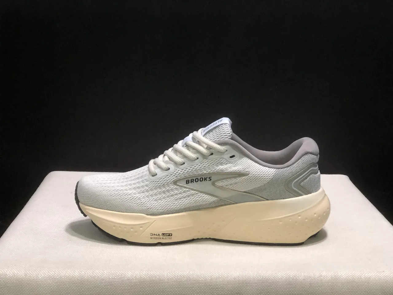 Brooks Glycerin Blanco perla y Gris Zapatillas de correr 7