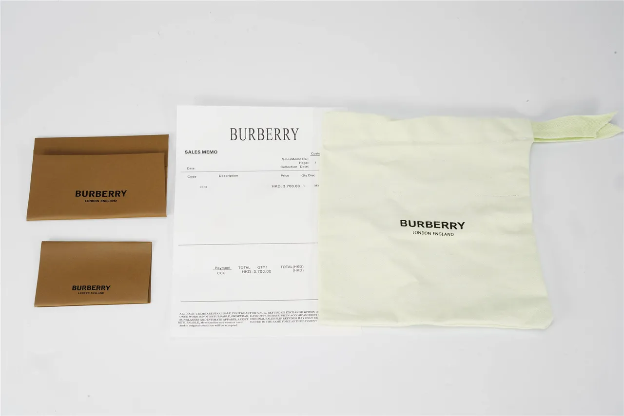 Burberry Marron Beige Papier Kraft Textile Tissé Anses Sac à main 2
