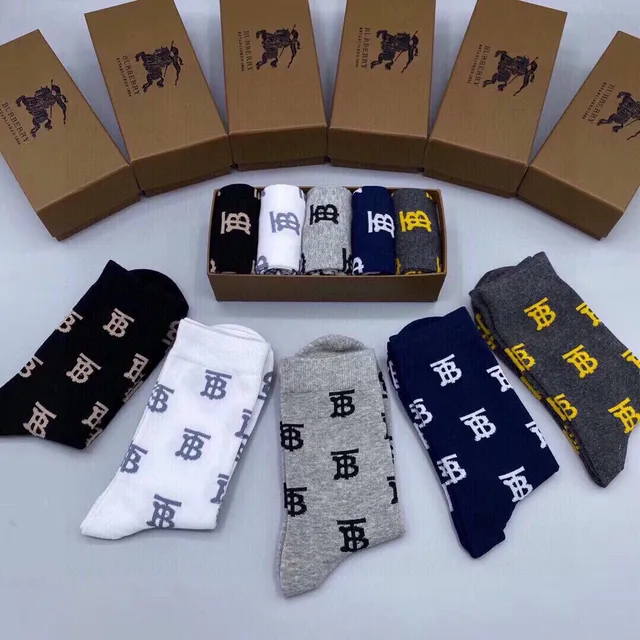 Burberry Thomas Burberry Monograma Calcetines Crew 3