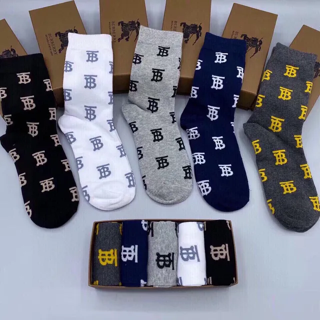 Burberry Thomas Burberry Monograma Calcetines Crew 5