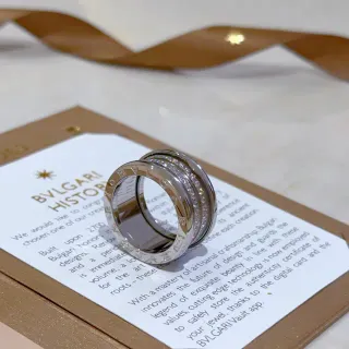Bvlgari B.zero1 Multi-Band Pavé Diamond Ring