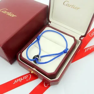 Cartier Juste un Clou Blue Cord Bracelet