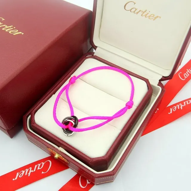 Cartier Juste un Clou pulsera de cordón azul 2