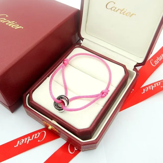 Cartier Juste un Clou pulsera de cordón azul 8
