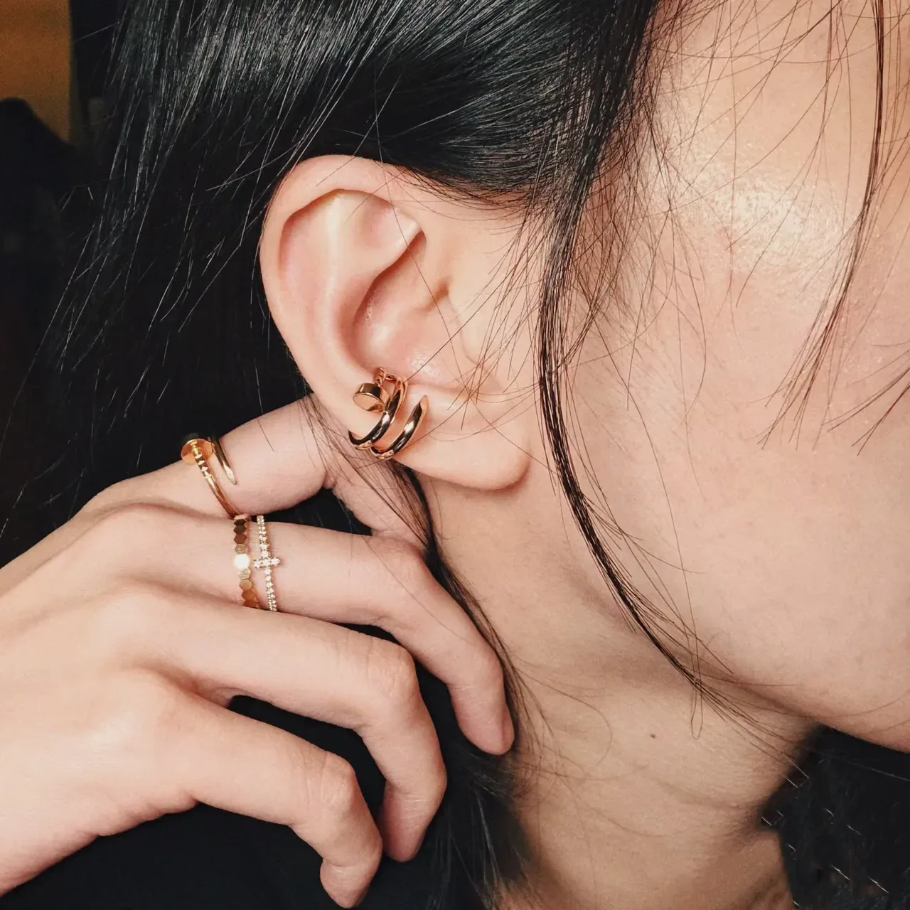 Cartier Juste un Clou Ear Cuff Polished Gold Earring 3