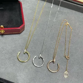 Cartier Juste un Clou قلادة مسمار دائرة مفتوحة