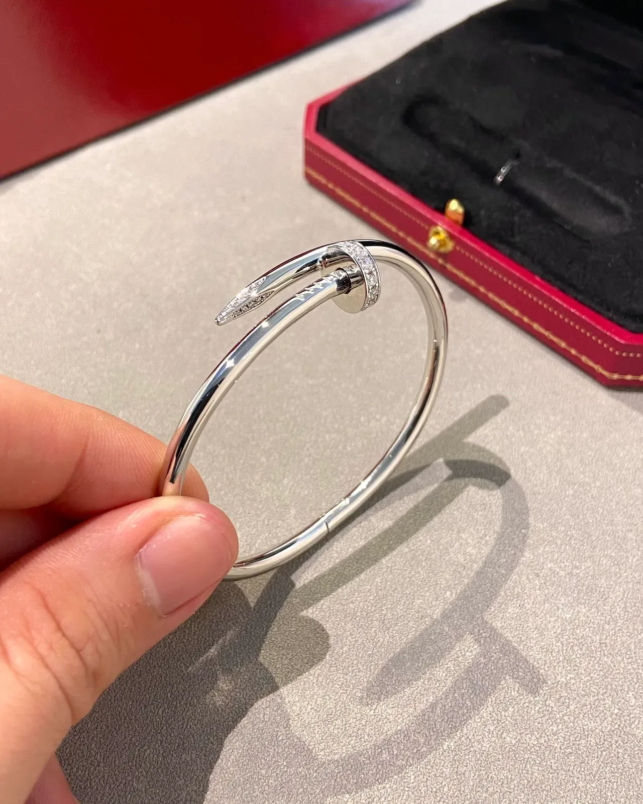 Cartier Juste un Clou Pavé Diamond Bracelet 9