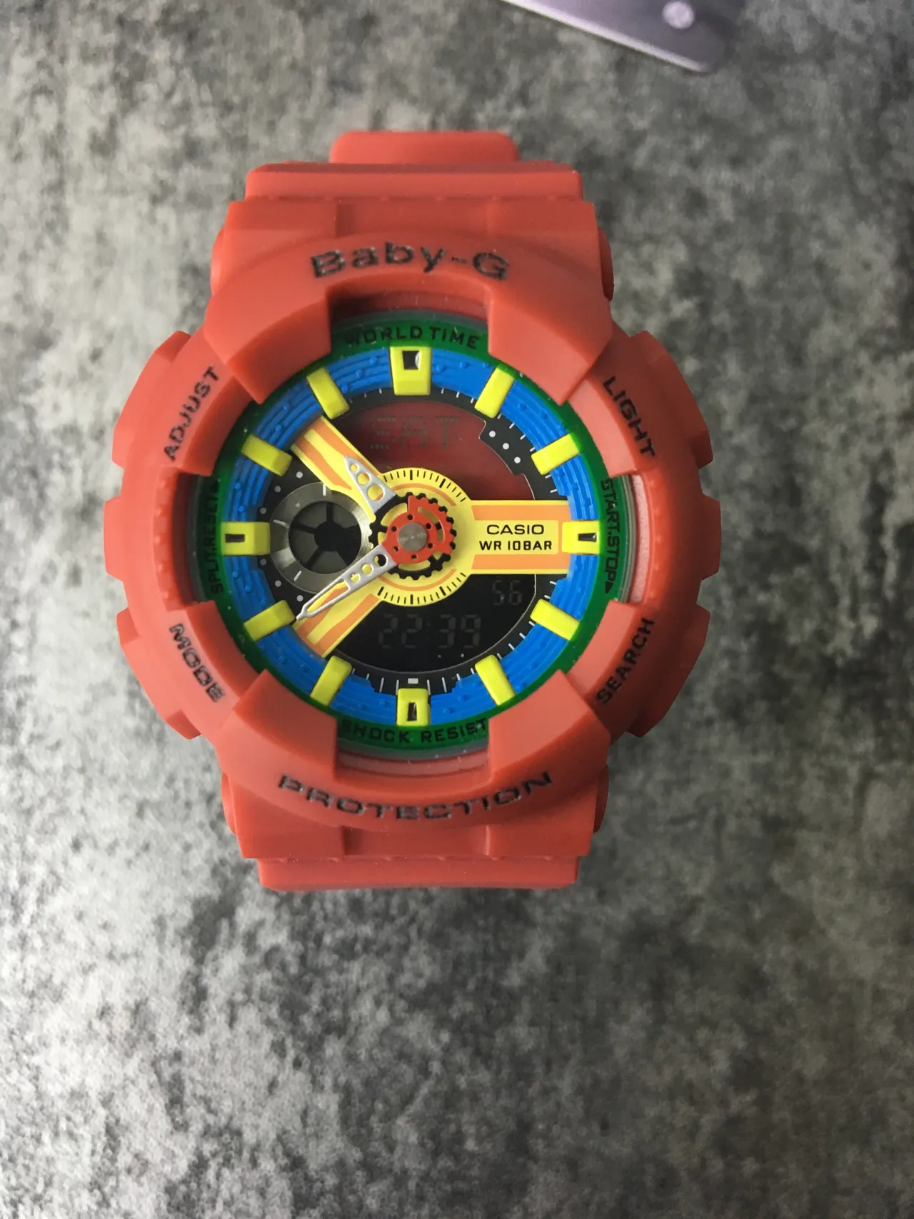 Casio Baby-G 多色 坚固 模拟数字 运动手表 1