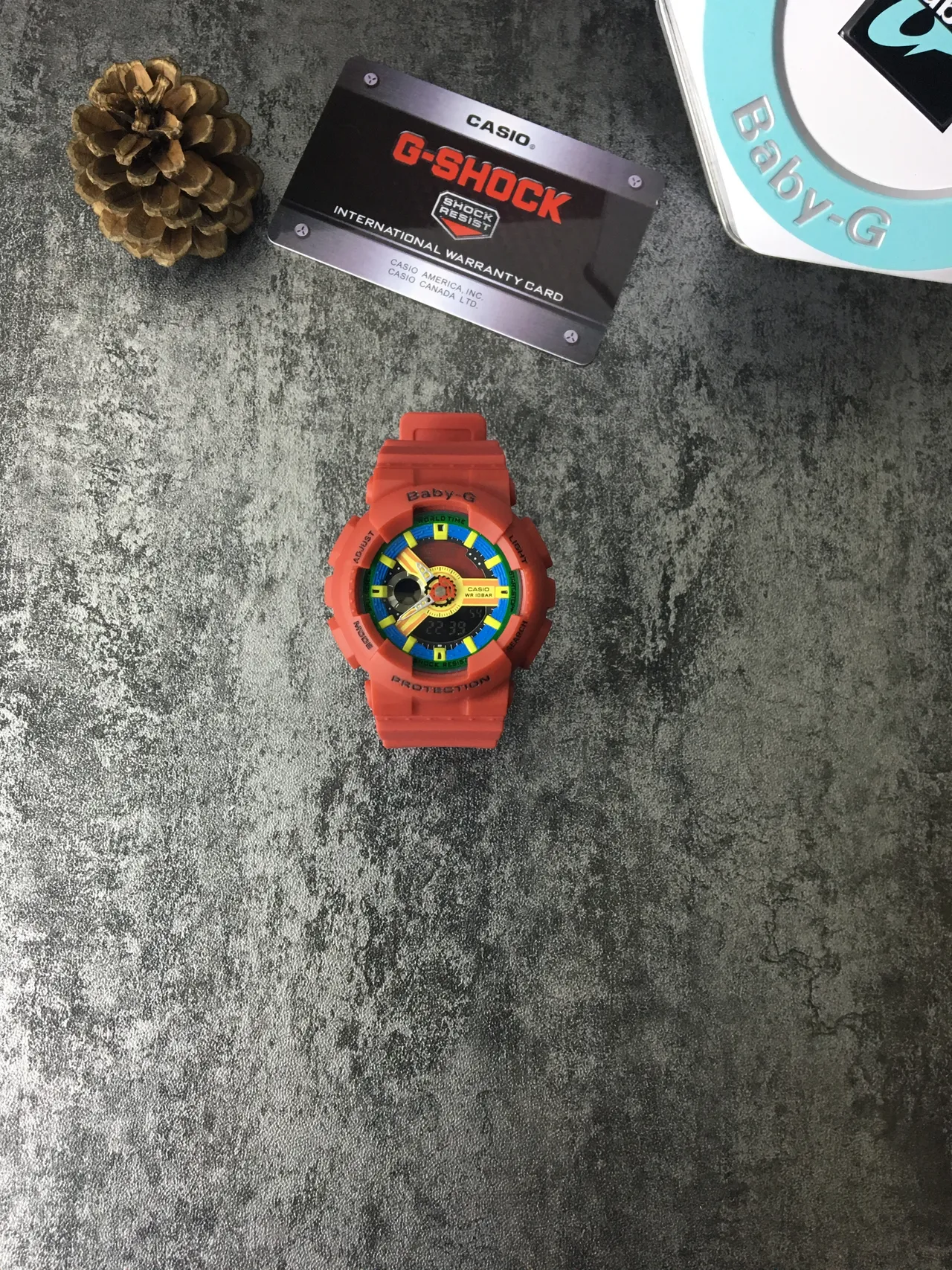 Casio Baby-G 多色 坚固 模拟数字 运动手表 2