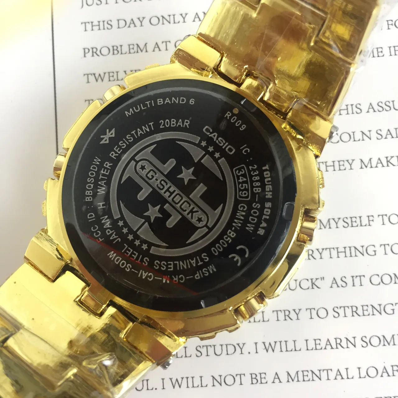 Casio G-Shock DW-5600 Gold-Tone ডিজিটাল স্পোর্টস ওয়াচ 5
