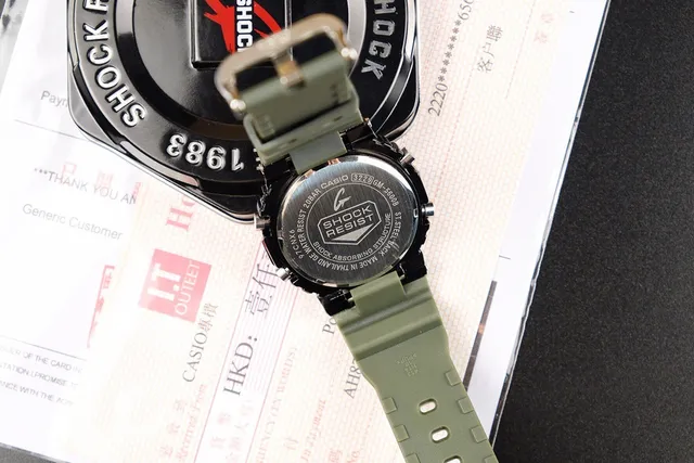 Casio G-Shock DW-5600 অলিভ গ্রিন ক্যামো ডিজিটাল স্পোর্টস ওয়াচ 5