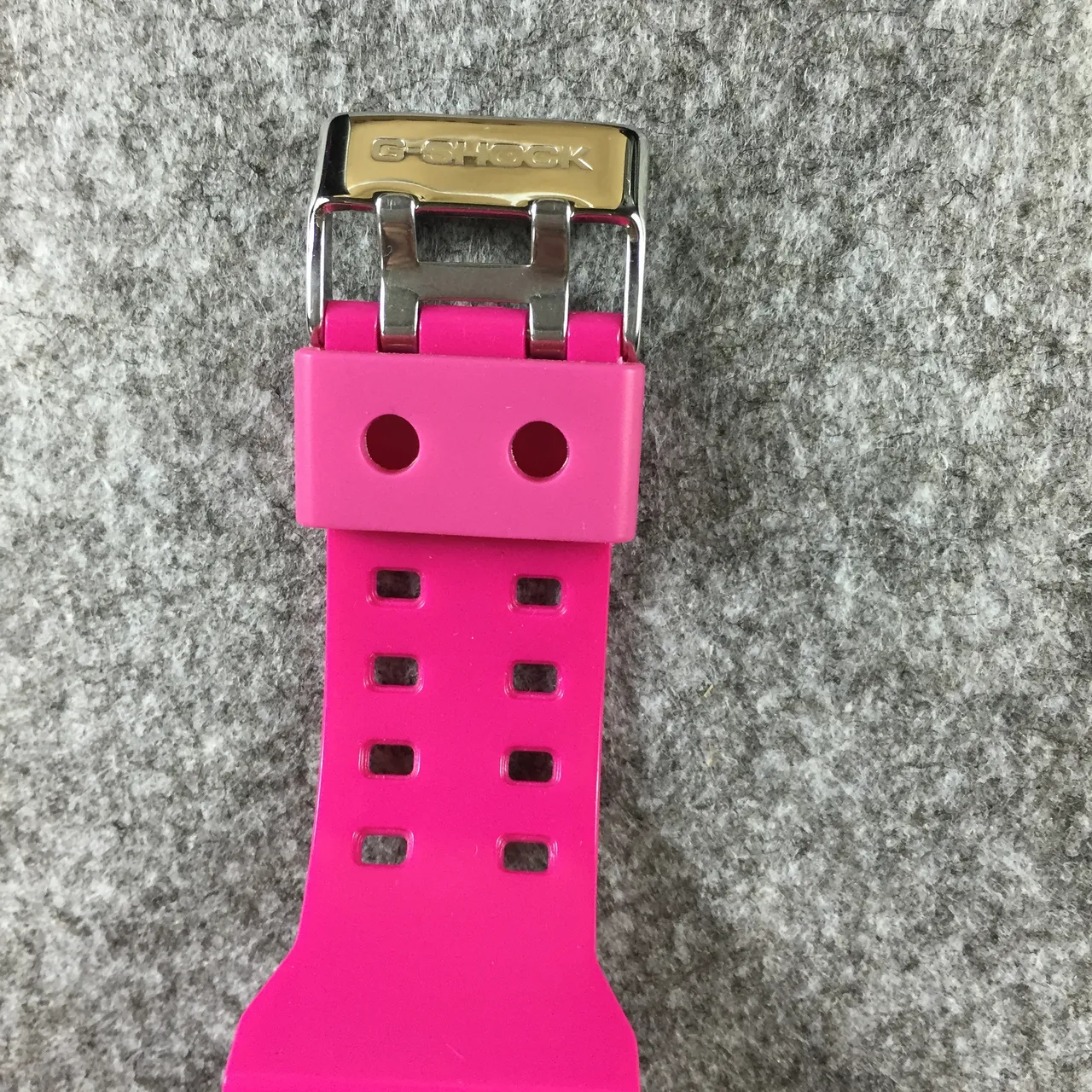 Casio G-Shock GA-100 rosa y morado reloj deportivo 9