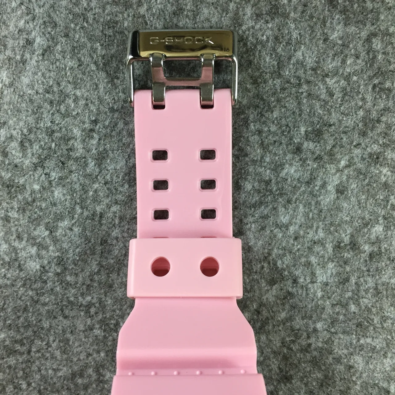 Casio G-Shock GA-100 ساعة رياضية راتنج وردي 8