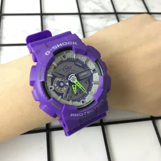 Casio G-Shock GA-100 Purple Sports Watch