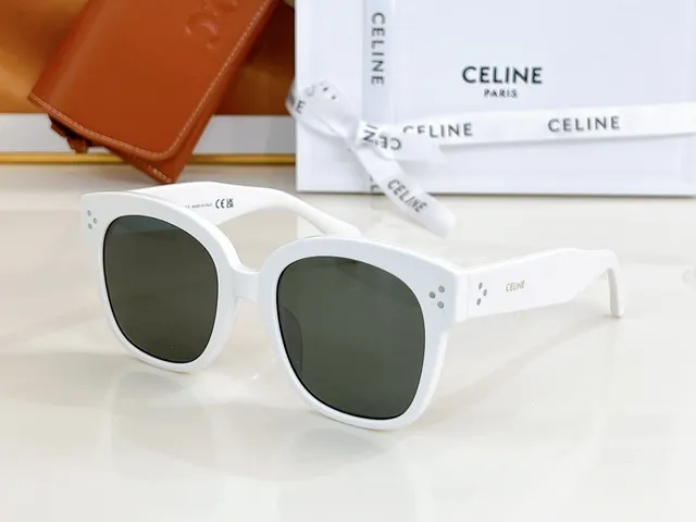 Celine Ava óculos de sol tartaruga oversized quadrados 7