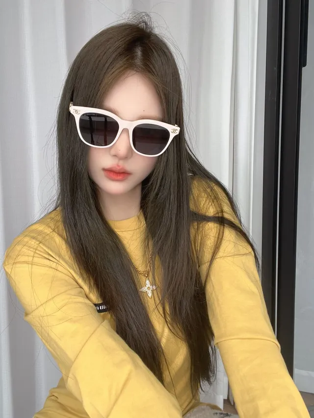 Chanel Rectangular Cat-Eye CC Logo Sunglasses 5