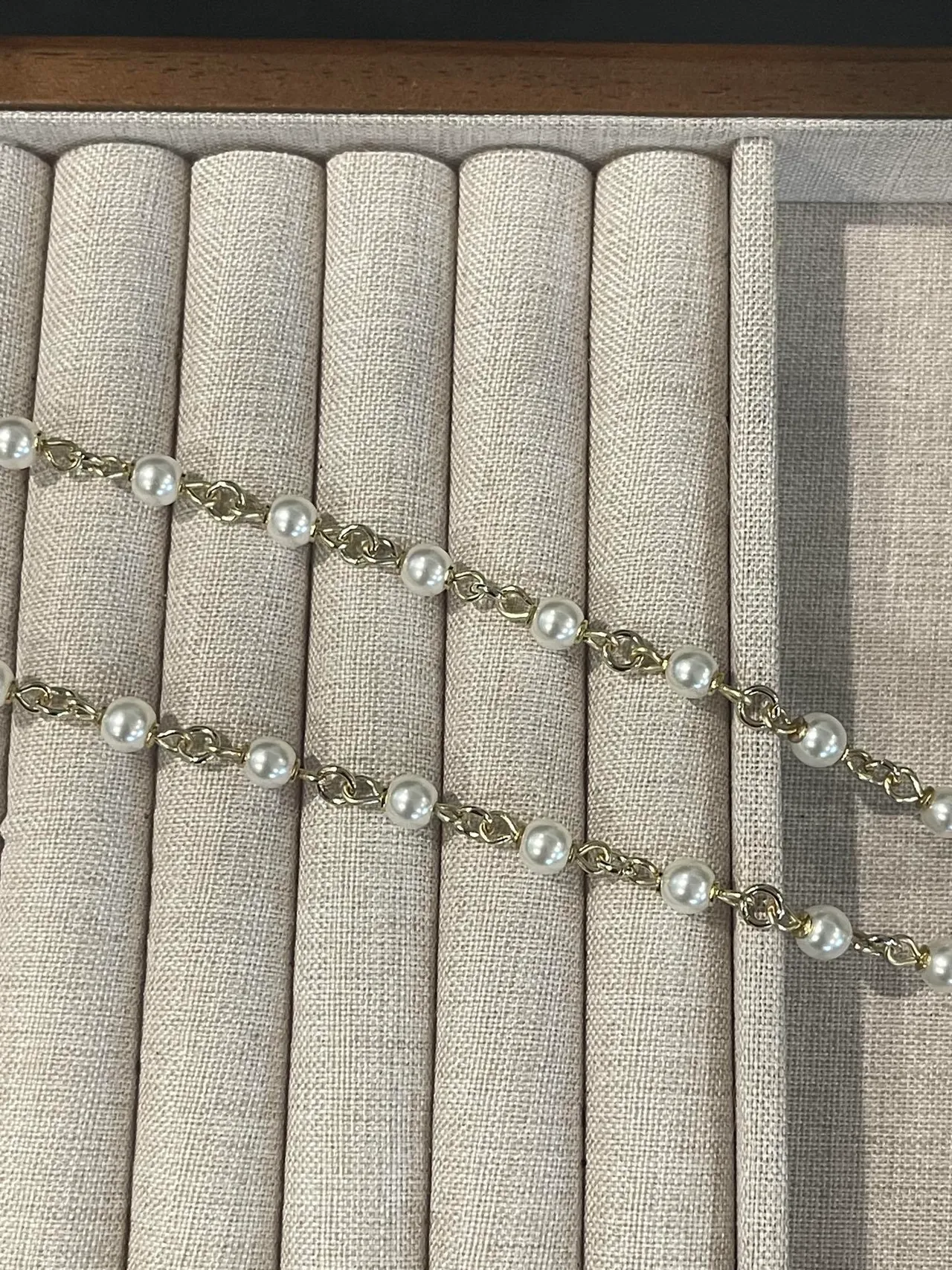 Chanel Robot Pendant Pearl-Strand Necklace 9