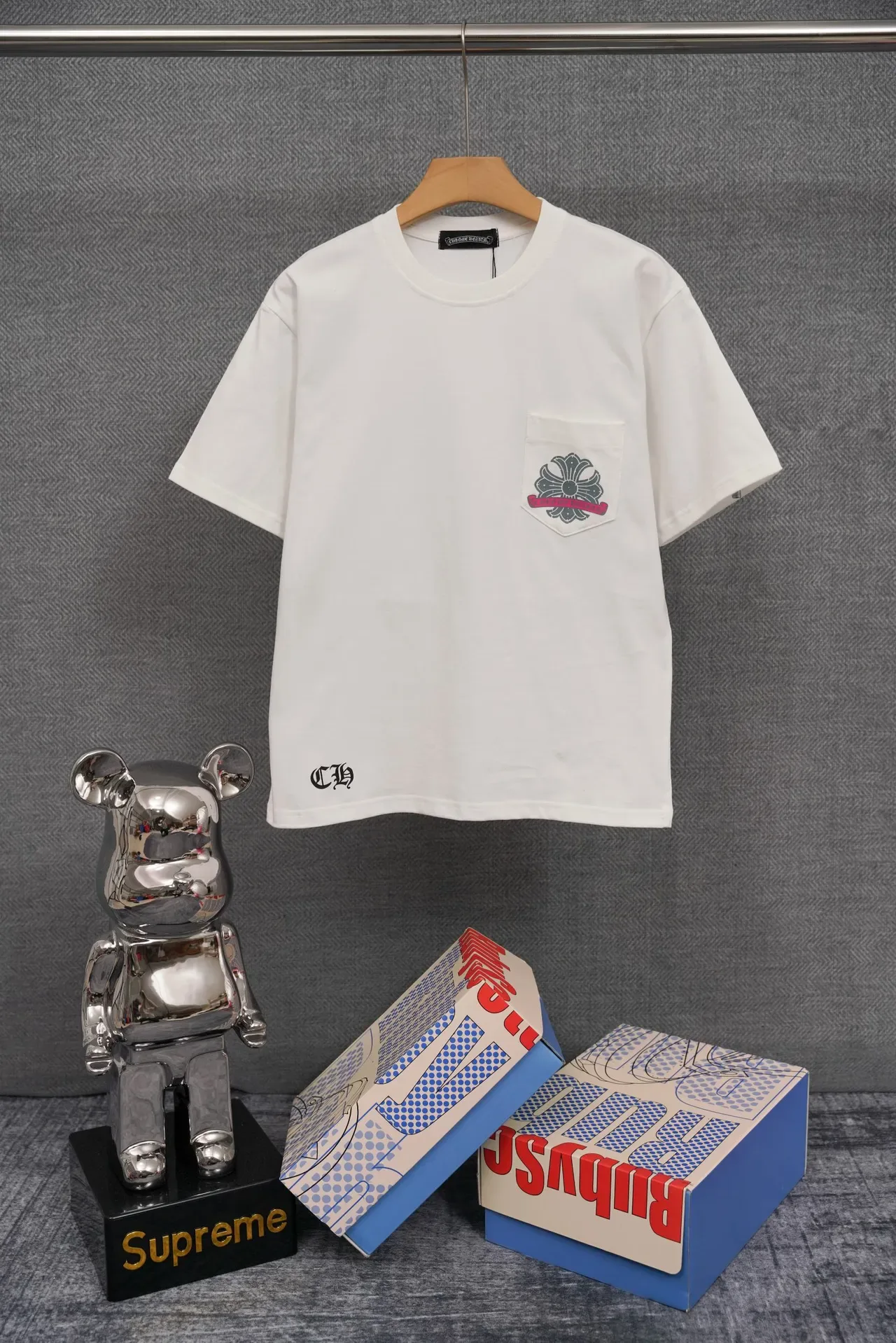 Chrome Hearts সার্কুলার লোগো গ্রাফিক টি-শার্ট 2