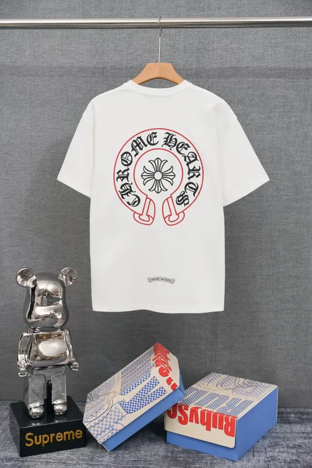 Chrome Hearts Embroidered Logo Black Oversized T-Shirt 2