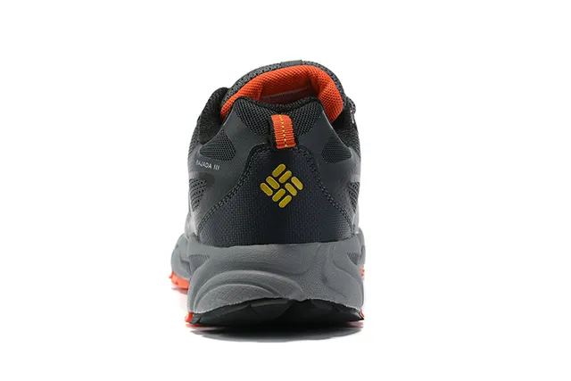 Columbia Montrail Bajada III काला नारंगी ट्रेल रनिंग जूते 4