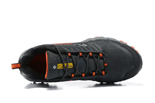 Columbia Montrail Bajada III काला नारंगी ट्रेल रनिंग जूते 5