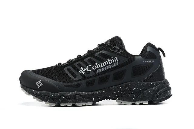 Columbia Montrail Bajada III काला नारंगी ट्रेल रनिंग जूते 8