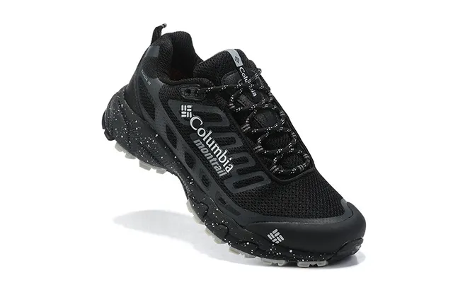 Columbia Montrail Bajada III काला नारंगी ट्रेल रनिंग जूते 9