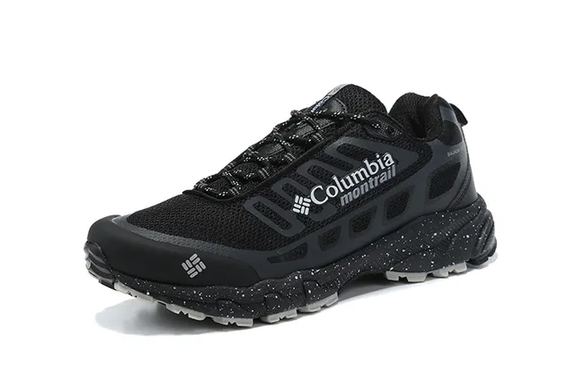 Columbia Montrail Bajada III काला नारंगी ट्रेल रनिंग जूते 10