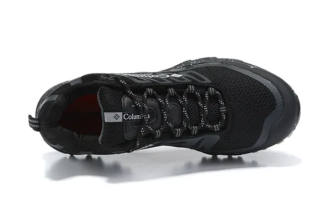 Columbia Montrail Bajada III काला नारंगी ट्रेल रनिंग जूते 12