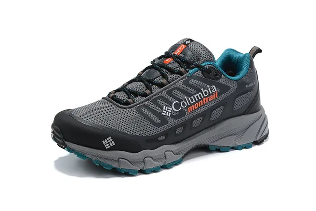 Columbia Montrail Bajada III काला नारंगी ट्रेल रनिंग जूते 16