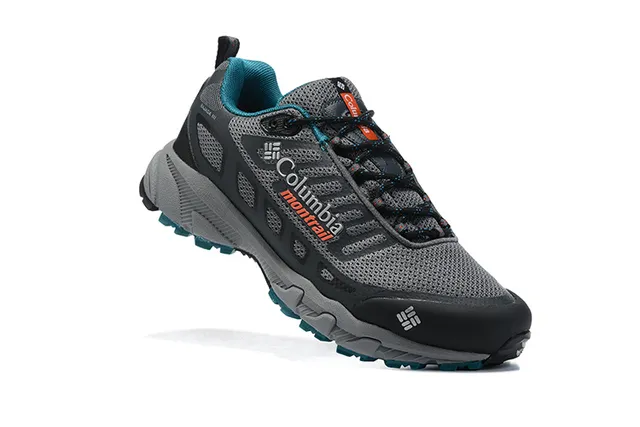 Columbia Montrail Bajada III काला नारंगी ट्रेल रनिंग जूते 17