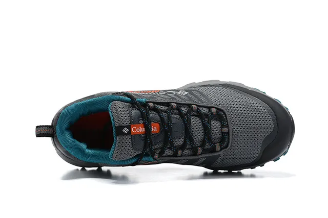 Columbia Montrail Bajada III काला नारंगी ट्रेल रनिंग जूते 19